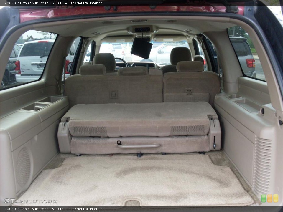 Tan/Neutral Interior Trunk for the 2003 Chevrolet Suburban 1500 LS #38113291