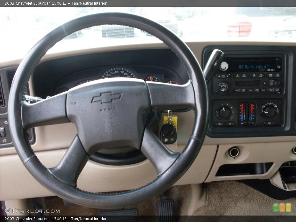 Tan/Neutral Interior Photo for the 2003 Chevrolet Suburban 1500 LS #38113403