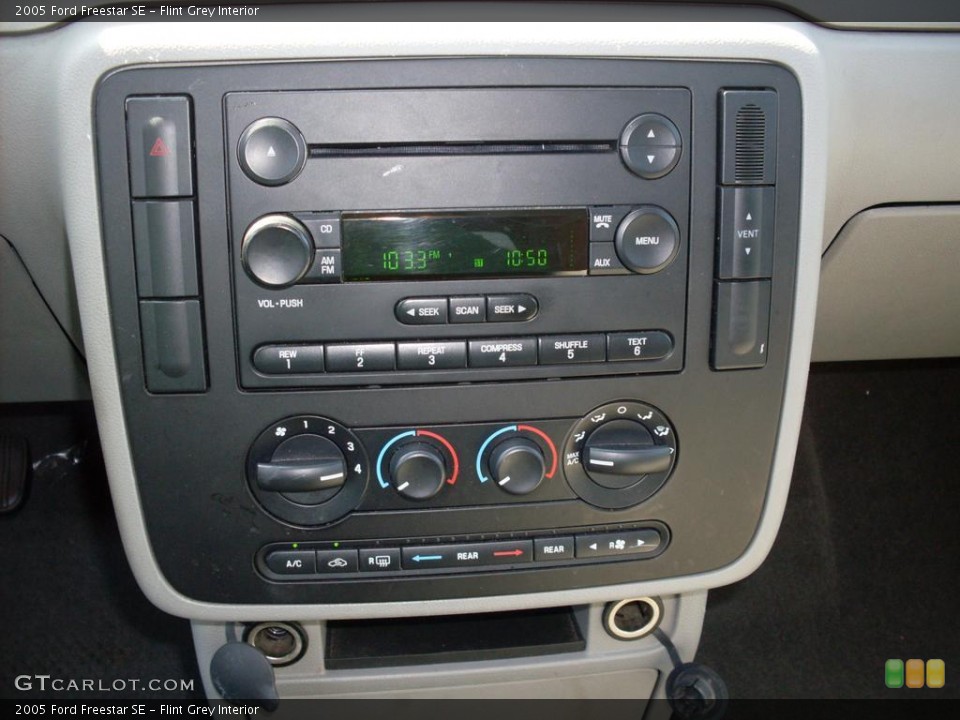 Flint Grey Interior Controls for the 2005 Ford Freestar SE #38113567