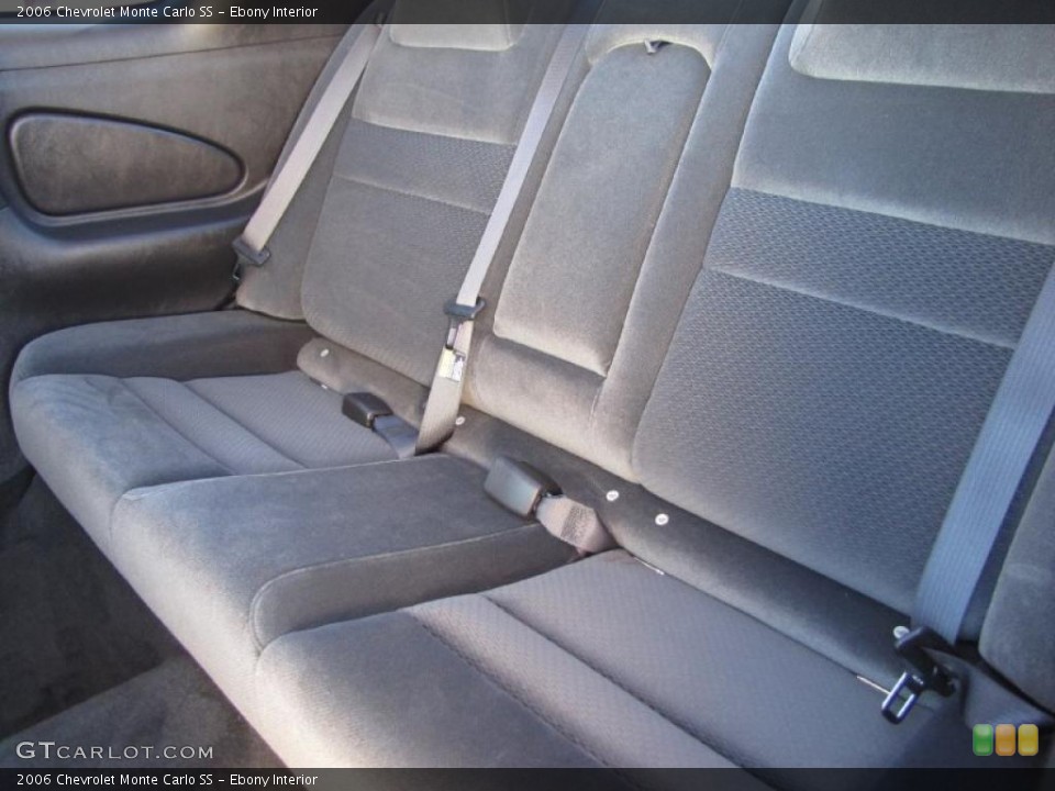 Ebony Interior Photo for the 2006 Chevrolet Monte Carlo SS #38115267