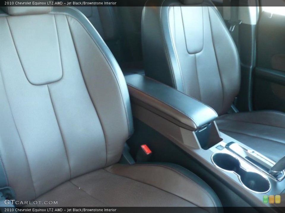 Jet Black/Brownstone Interior Photo for the 2010 Chevrolet Equinox LTZ AWD #38116163
