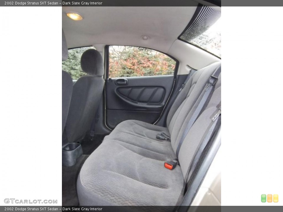 Dark Slate Gray Interior Photo for the 2002 Dodge Stratus SXT Sedan #38118323
