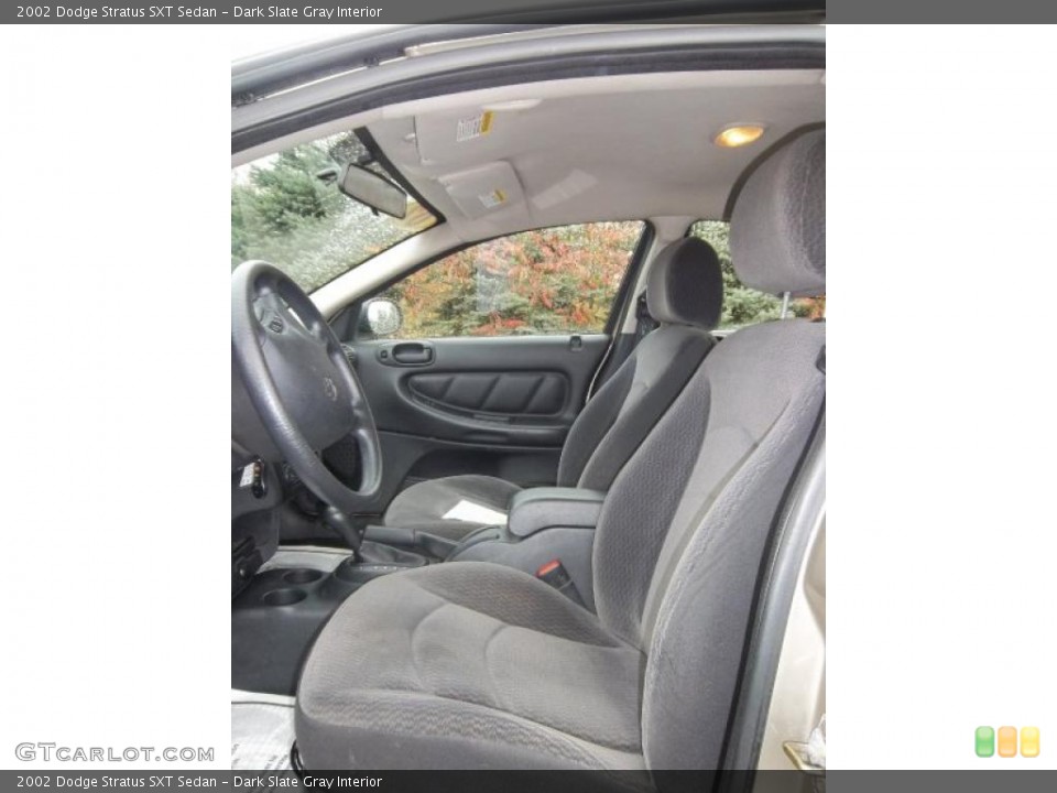 Dark Slate Gray Interior Photo for the 2002 Dodge Stratus SXT Sedan #38118363