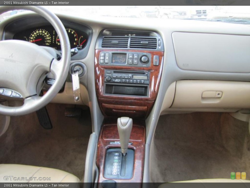 Tan Interior Dashboard for the 2001 Mitsubishi Diamante LS #38119215