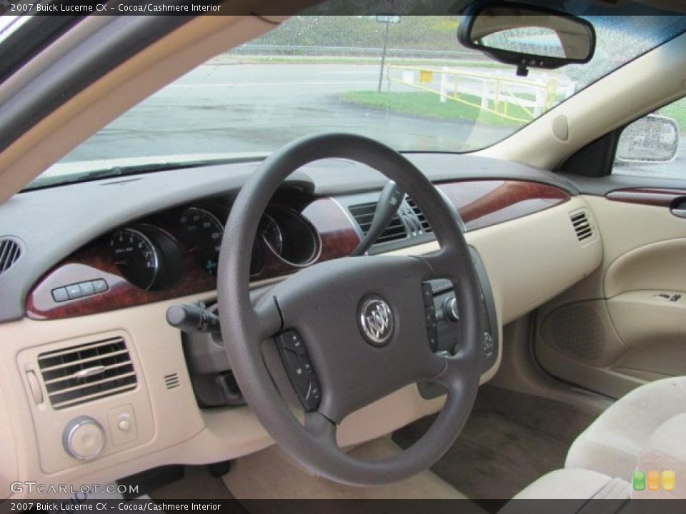 Cocoa/Cashmere Interior Dashboard for the 2007 Buick Lucerne CX #38123735