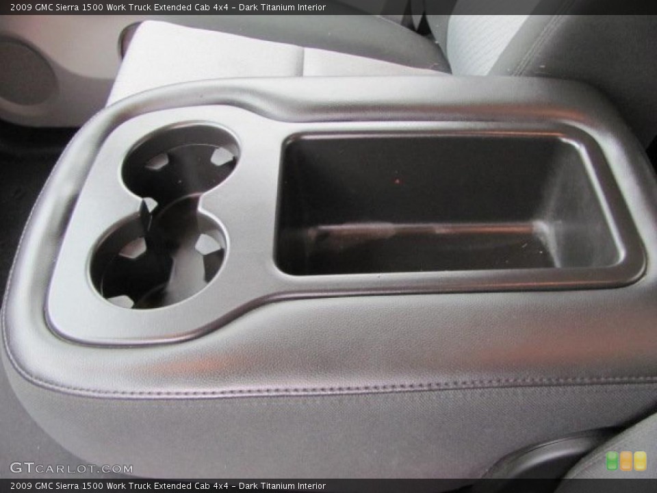 Dark Titanium Interior Photo for the 2009 GMC Sierra 1500 Work Truck Extended Cab 4x4 #38125023
