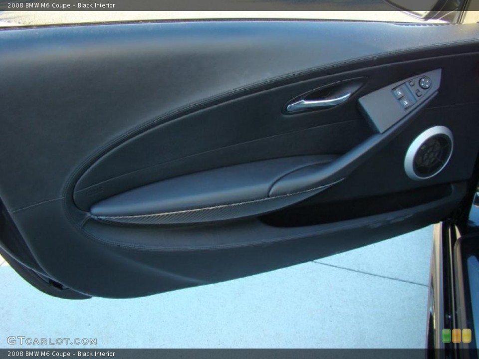 Black Interior Photo for the 2008 BMW M6 Coupe #38127402