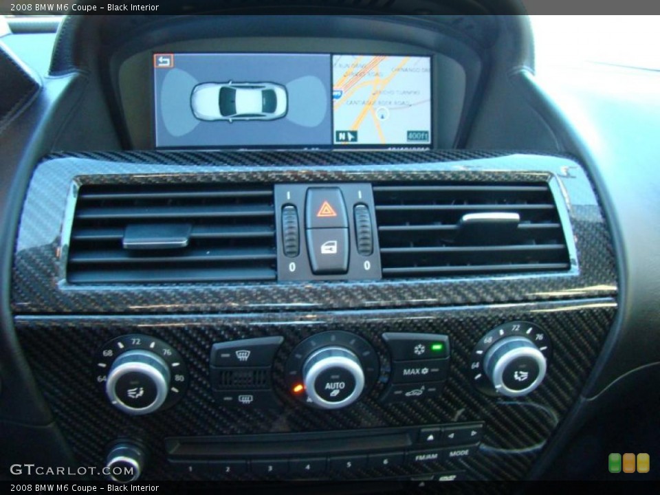 Black Interior Controls for the 2008 BMW M6 Coupe #38127462