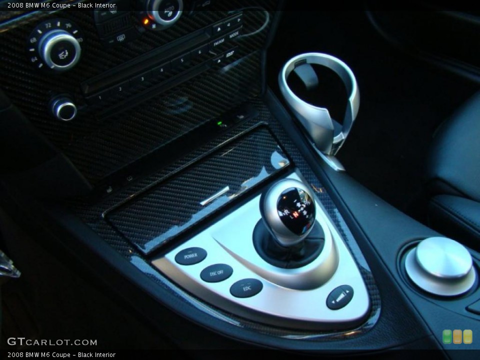 Black Interior Transmission for the 2008 BMW M6 Coupe #38127478