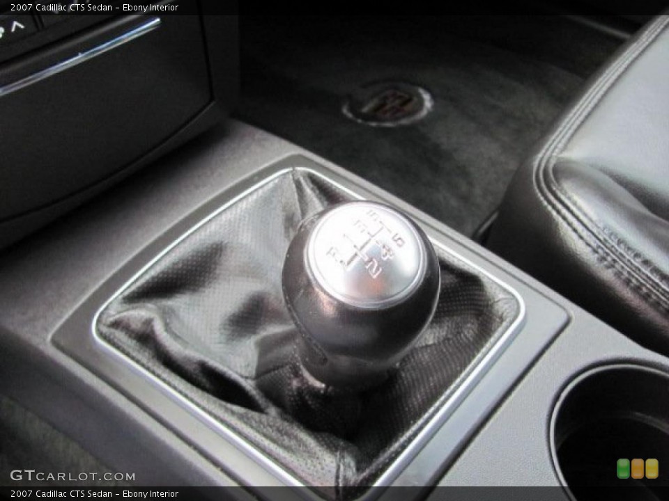 Ebony Interior Transmission for the 2007 Cadillac CTS Sedan #38128470