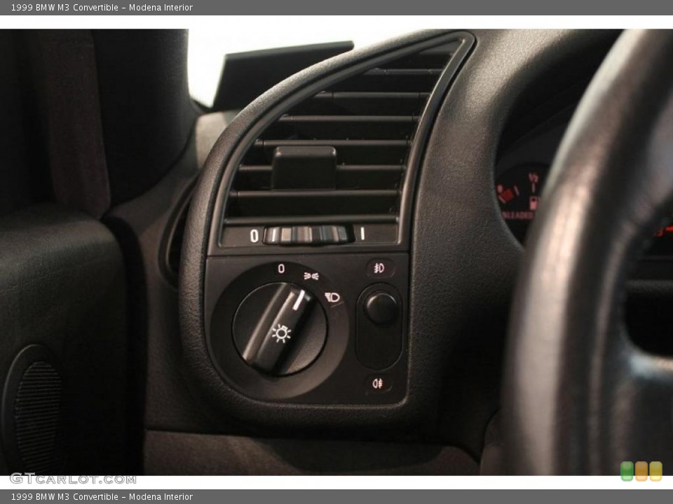 Modena Interior Controls for the 1999 BMW M3 Convertible #38130002