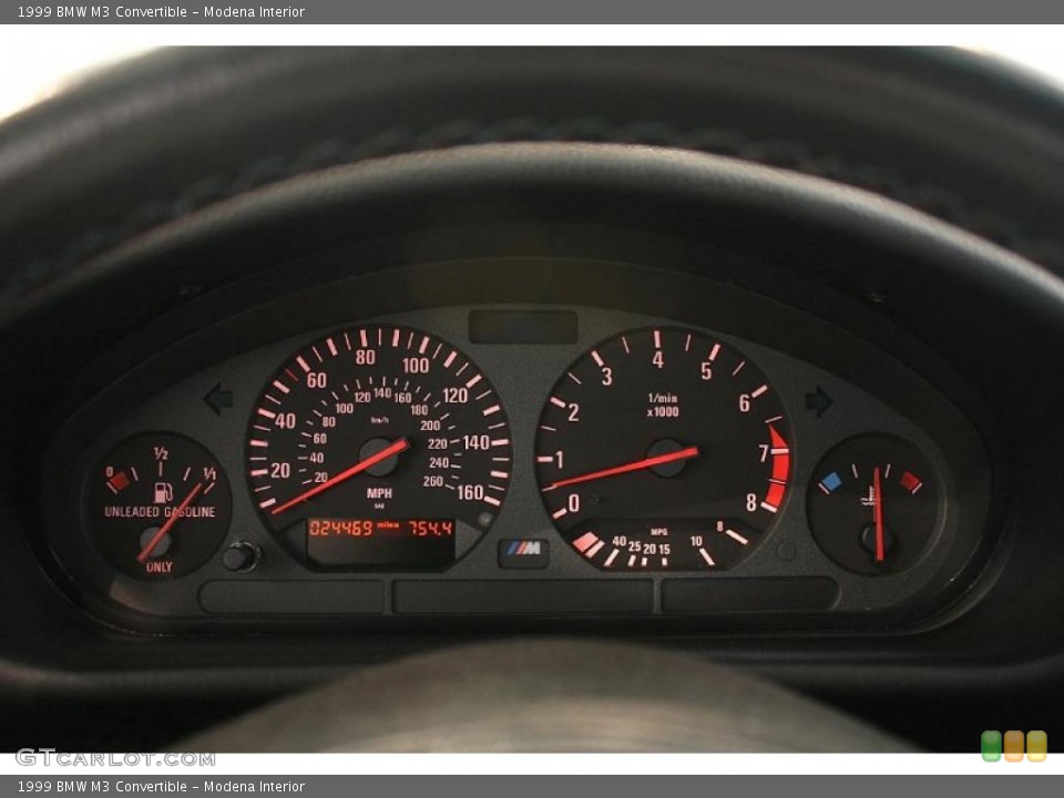 Modena Interior Gauges for the 1999 BMW M3 Convertible #38130122
