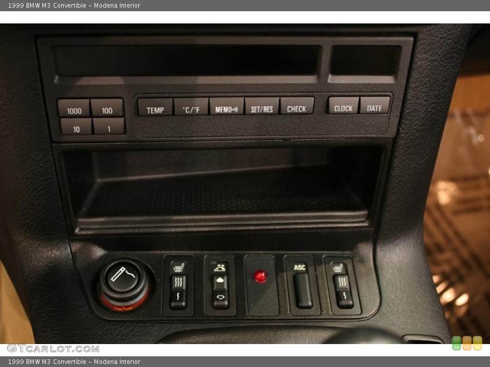 Modena Interior Controls for the 1999 BMW M3 Convertible #38130178
