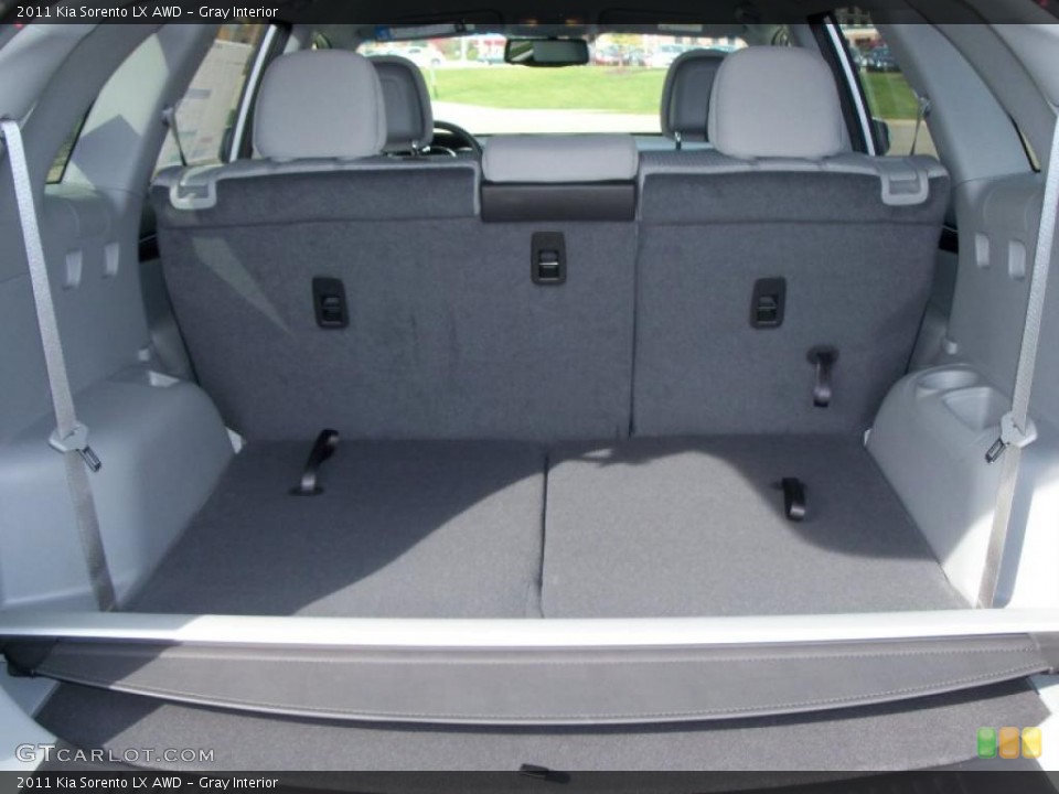 Gray Interior Trunk for the 2011 Kia Sorento LX AWD #38131614