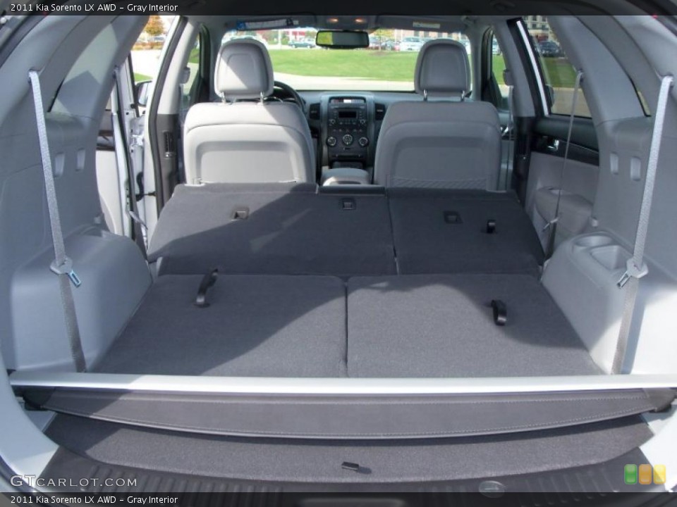 Gray Interior Trunk for the 2011 Kia Sorento LX AWD #38131626