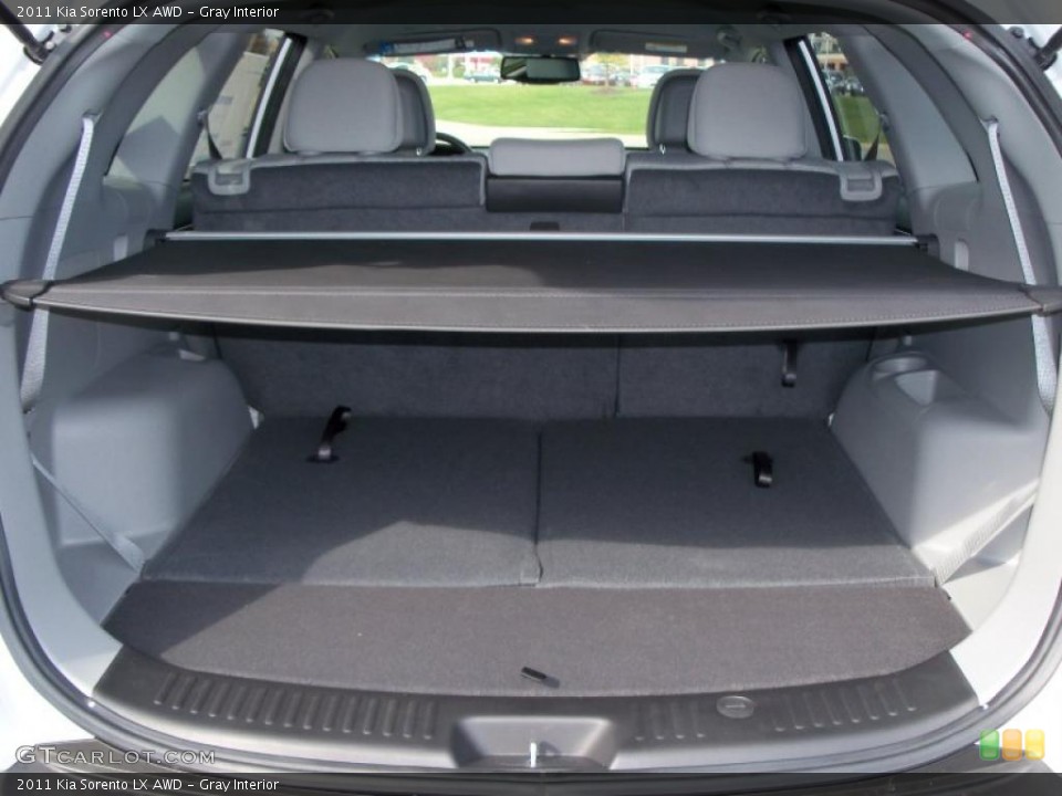 Gray Interior Trunk for the 2011 Kia Sorento LX AWD #38131654
