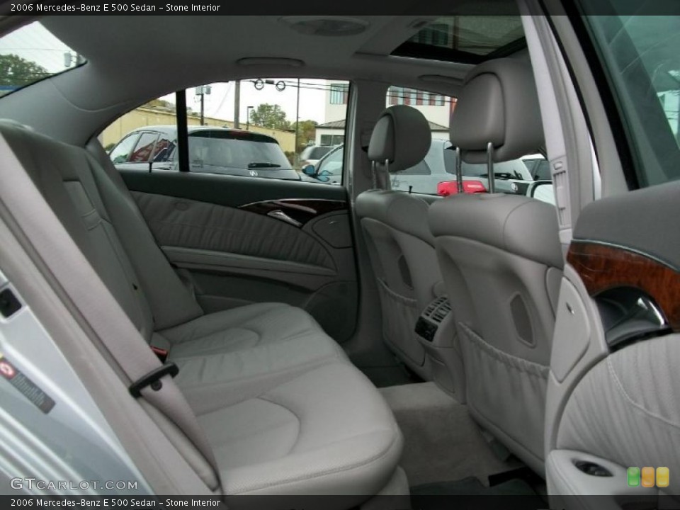 Stone Interior Photo for the 2006 Mercedes-Benz E 500 Sedan #38132922