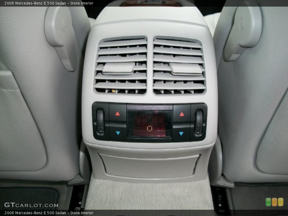 Stone Interior Controls for the 2006 Mercedes-Benz E 500 Sedan #38132926