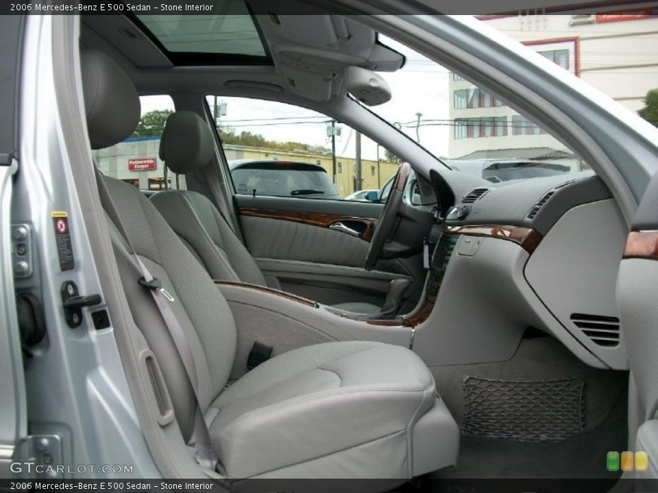 Stone Interior Photo for the 2006 Mercedes-Benz E 500 Sedan #38133046