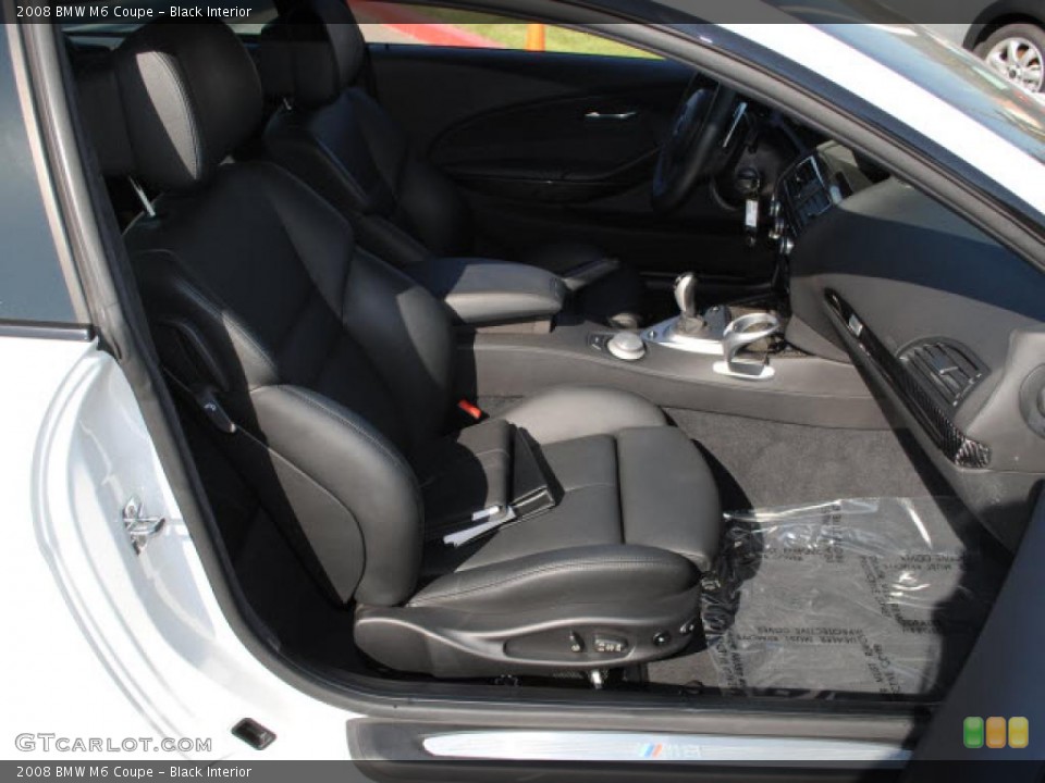 Black Interior Photo for the 2008 BMW M6 Coupe #38133342