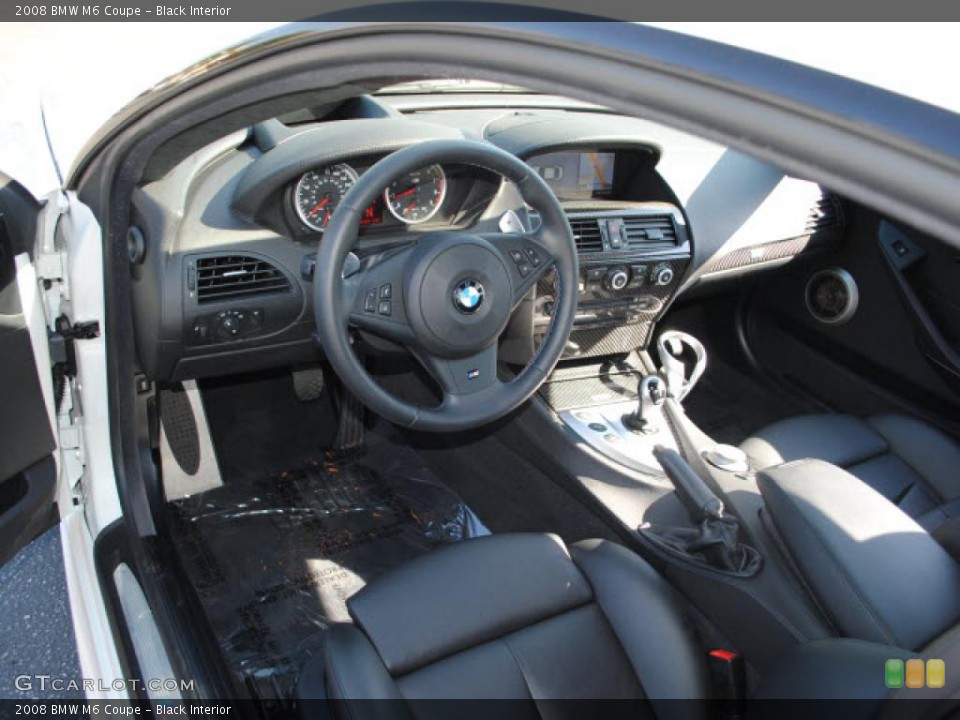 Black Interior Photo for the 2008 BMW M6 Coupe #38133430