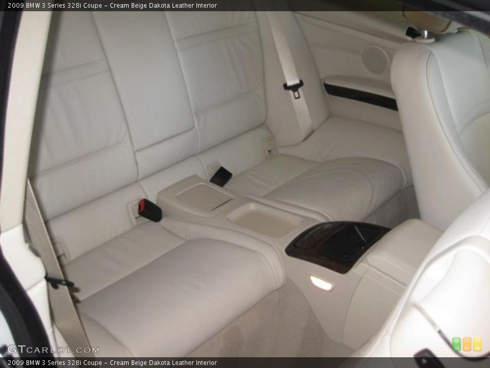 Cream Beige Dakota Leather Interior Photo for the 2009 BMW 3 Series 328i Coupe #38134690