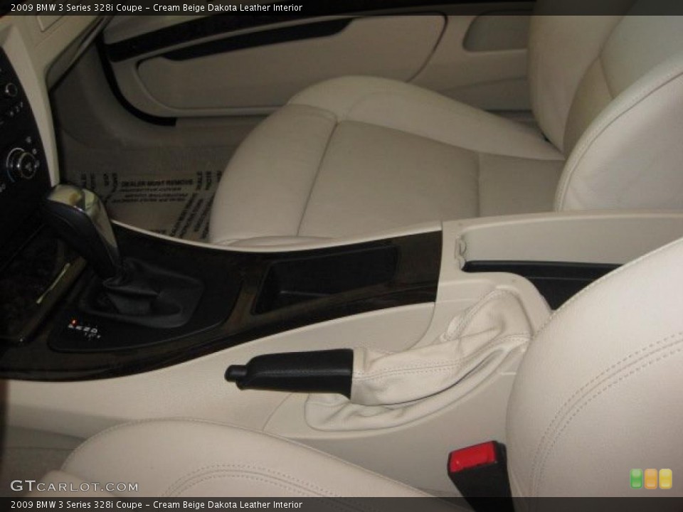 Cream Beige Dakota Leather Interior Photo for the 2009 BMW 3 Series 328i Coupe #38134746