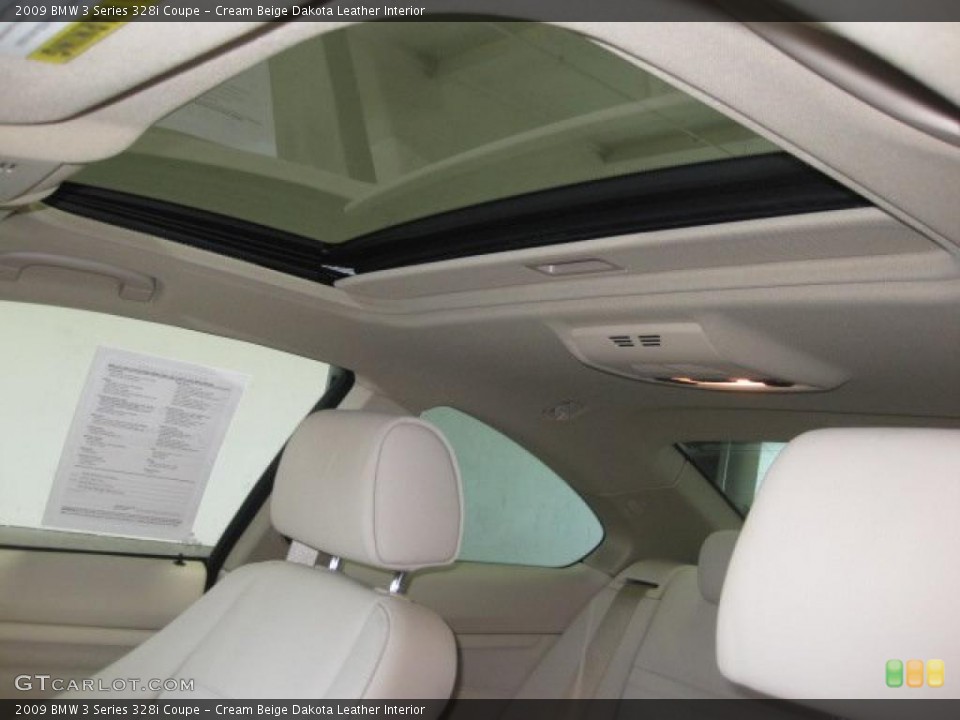 Cream Beige Dakota Leather Interior Photo for the 2009 BMW 3 Series 328i Coupe #38134754
