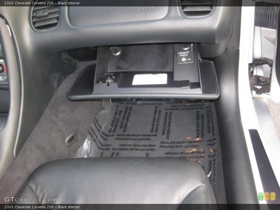 Black Interior Photo for the 2003 Chevrolet Corvette Z06 #38135010