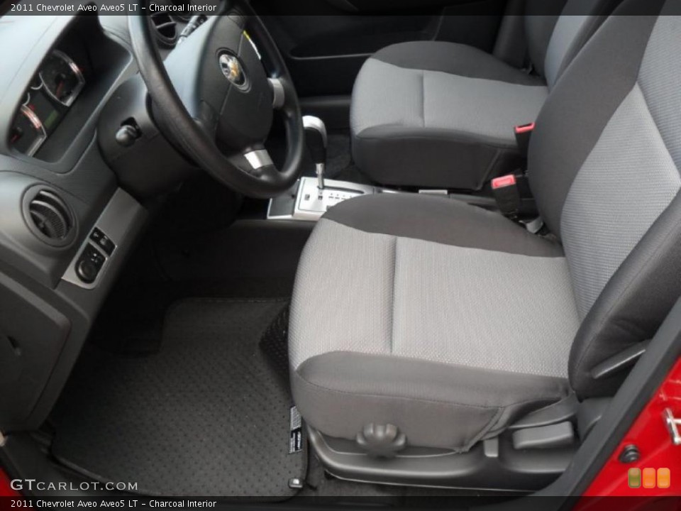 Charcoal Interior Photo for the 2011 Chevrolet Aveo Aveo5 LT #38135342