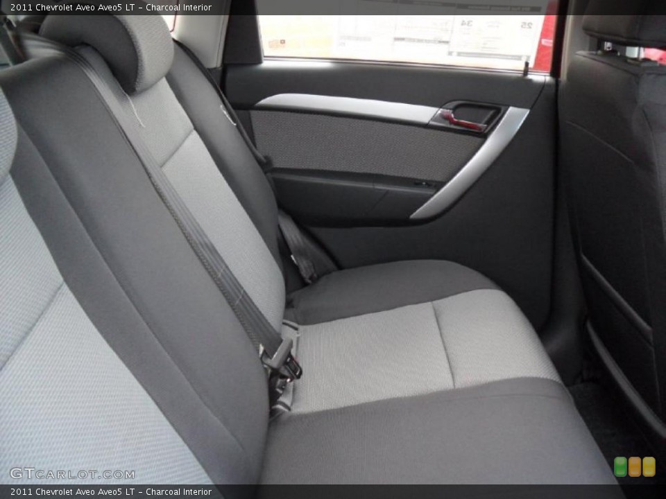 Charcoal Interior Photo for the 2011 Chevrolet Aveo Aveo5 LT #38135502