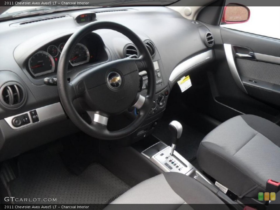 Charcoal Interior Photo for the 2011 Chevrolet Aveo Aveo5 LT #38135630