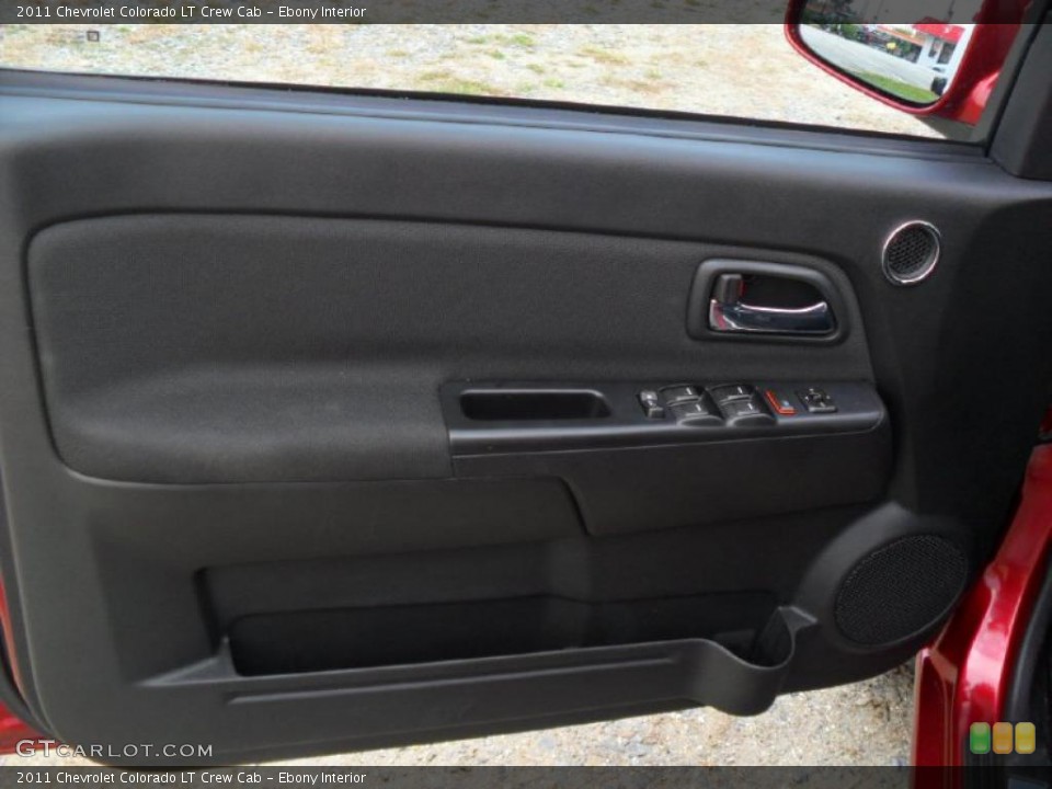 Ebony Interior Photo for the 2011 Chevrolet Colorado LT Crew Cab #38136146
