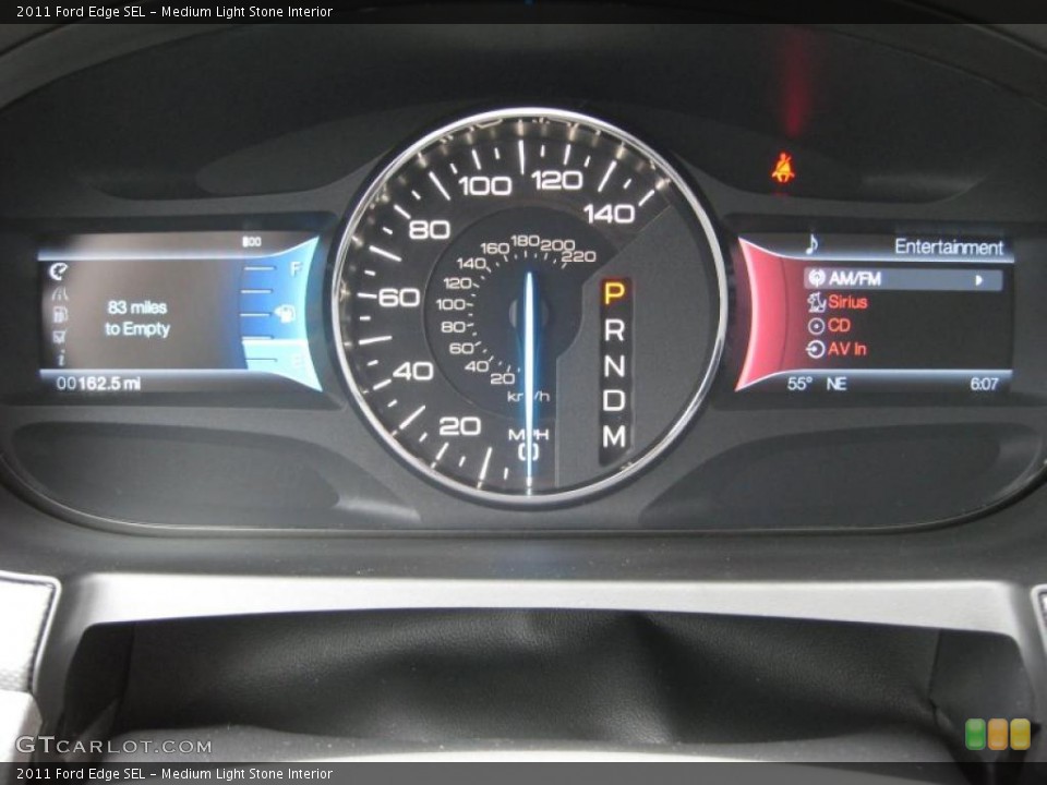 Medium Light Stone Interior Gauges for the 2011 Ford Edge SEL #38136342