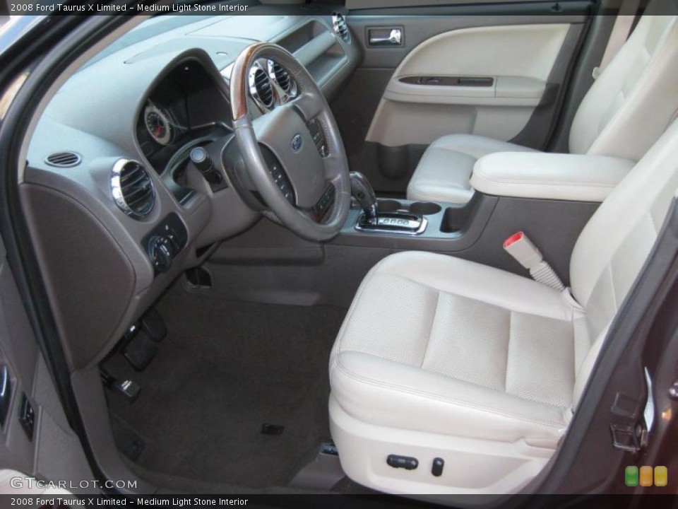 Medium Light Stone Interior Photo for the 2008 Ford Taurus X Limited #38137010