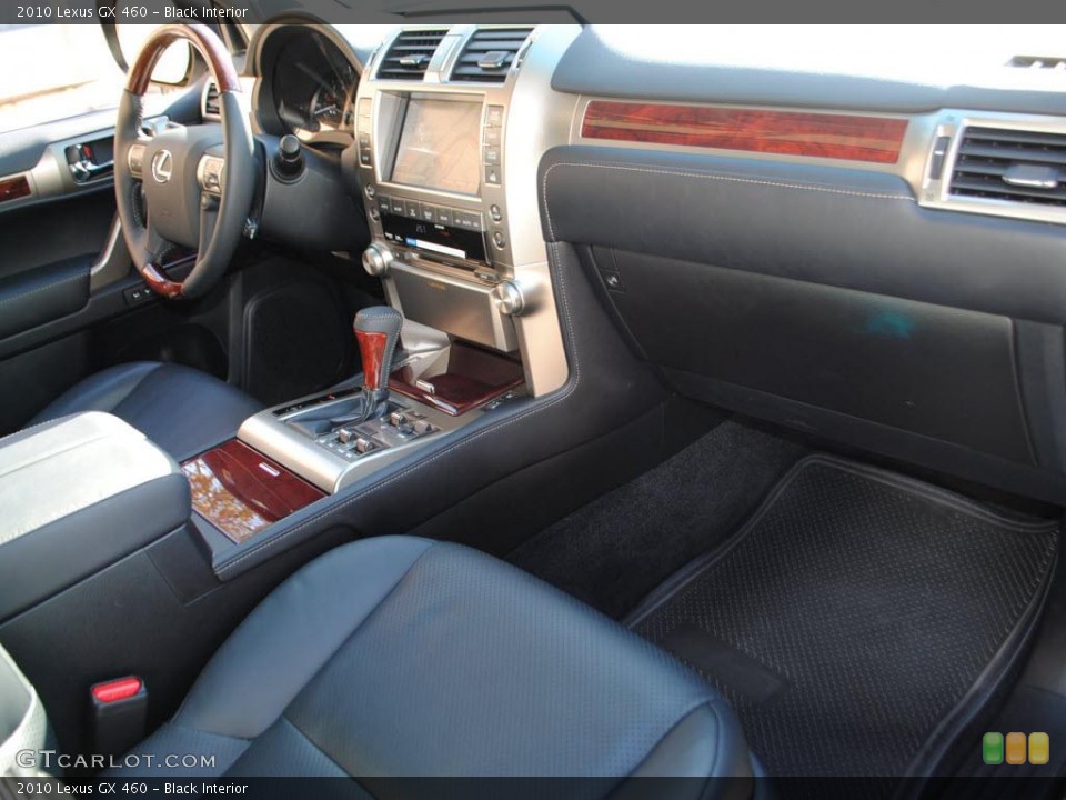 Black Interior Dashboard for the 2010 Lexus GX 460 #38138066