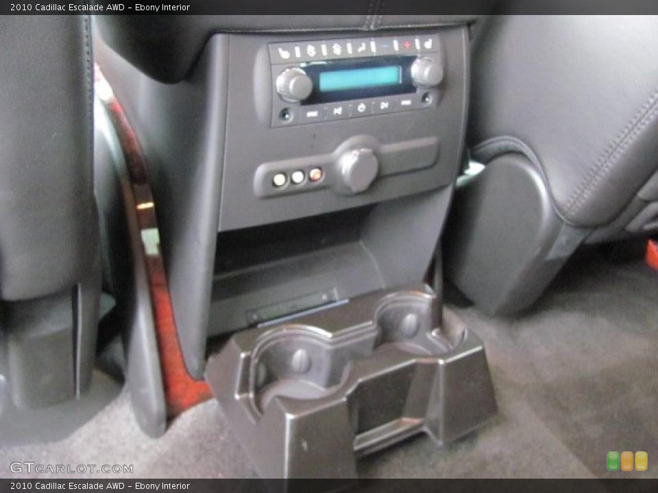 Ebony Interior Controls for the 2010 Cadillac Escalade AWD #38138186
