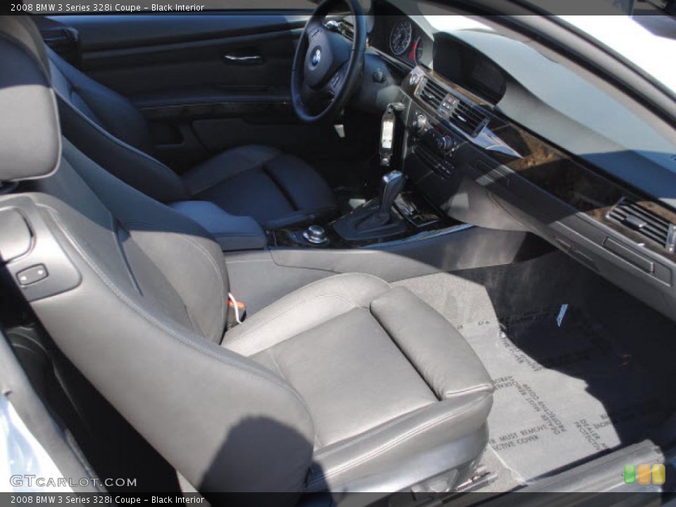 Black Interior Photo for the 2008 BMW 3 Series 328i Coupe #38138286