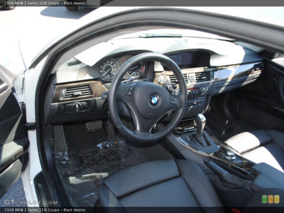 Black Interior Photo for the 2008 BMW 3 Series 328i Coupe #38138398
