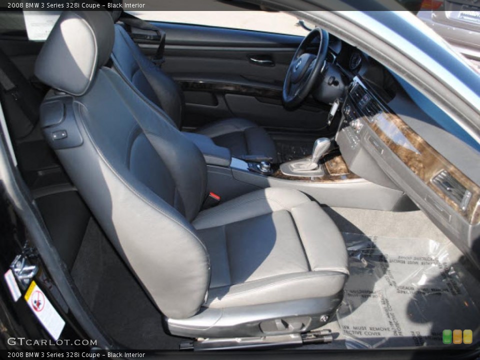 Black Interior Photo for the 2008 BMW 3 Series 328i Coupe #38138694