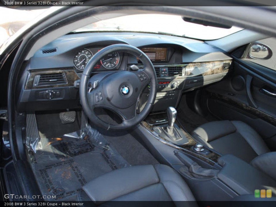 Black Interior Photo for the 2008 BMW 3 Series 328i Coupe #38138838