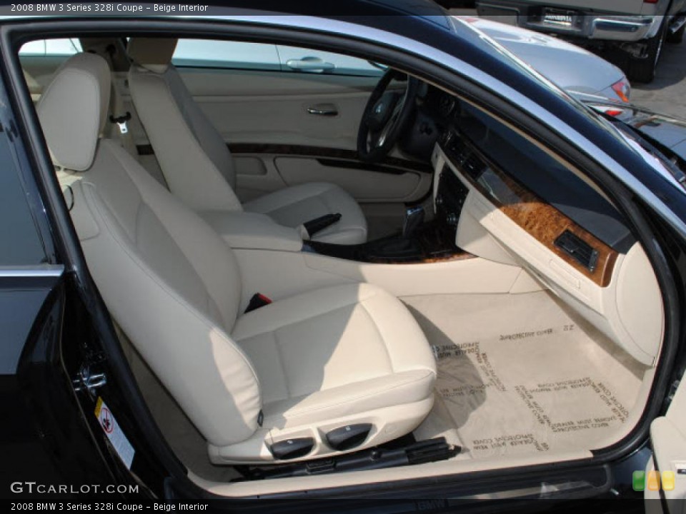 Beige Interior Photo for the 2008 BMW 3 Series 328i Coupe #38139006