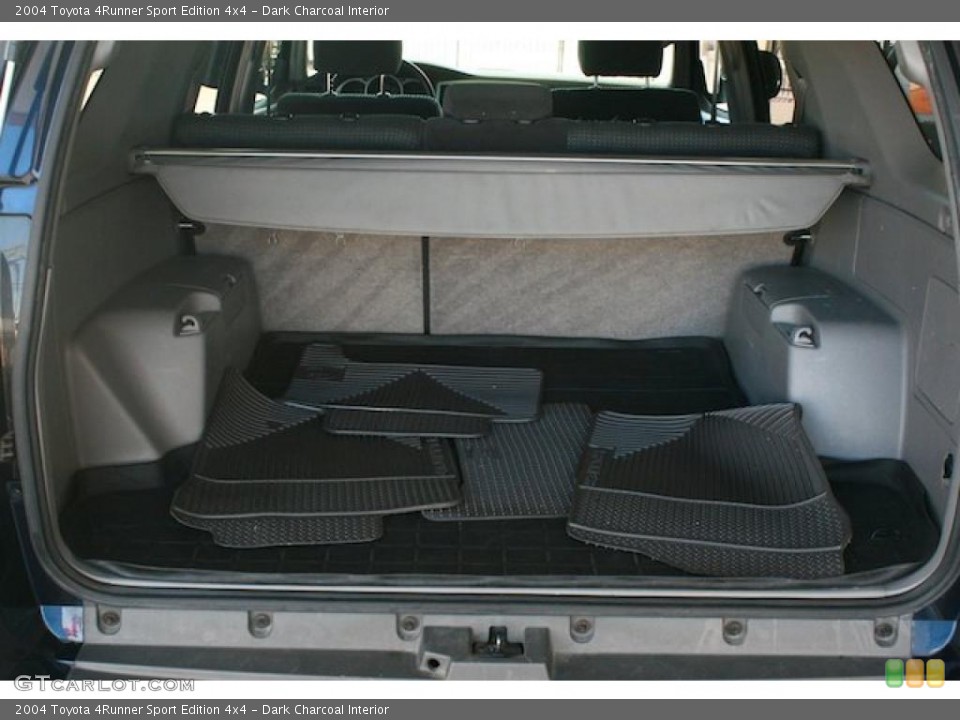 Dark Charcoal Interior Trunk for the 2004 Toyota 4Runner Sport Edition 4x4 #38140495
