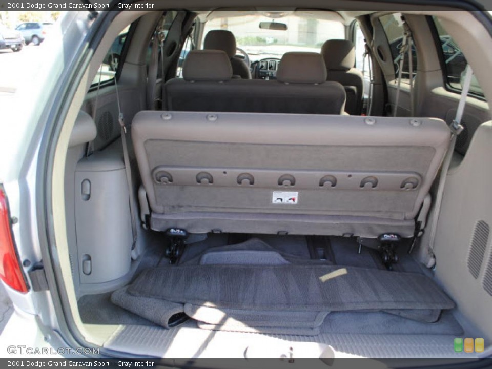 Gray Interior Trunk for the 2001 Dodge Grand Caravan Sport #38141290