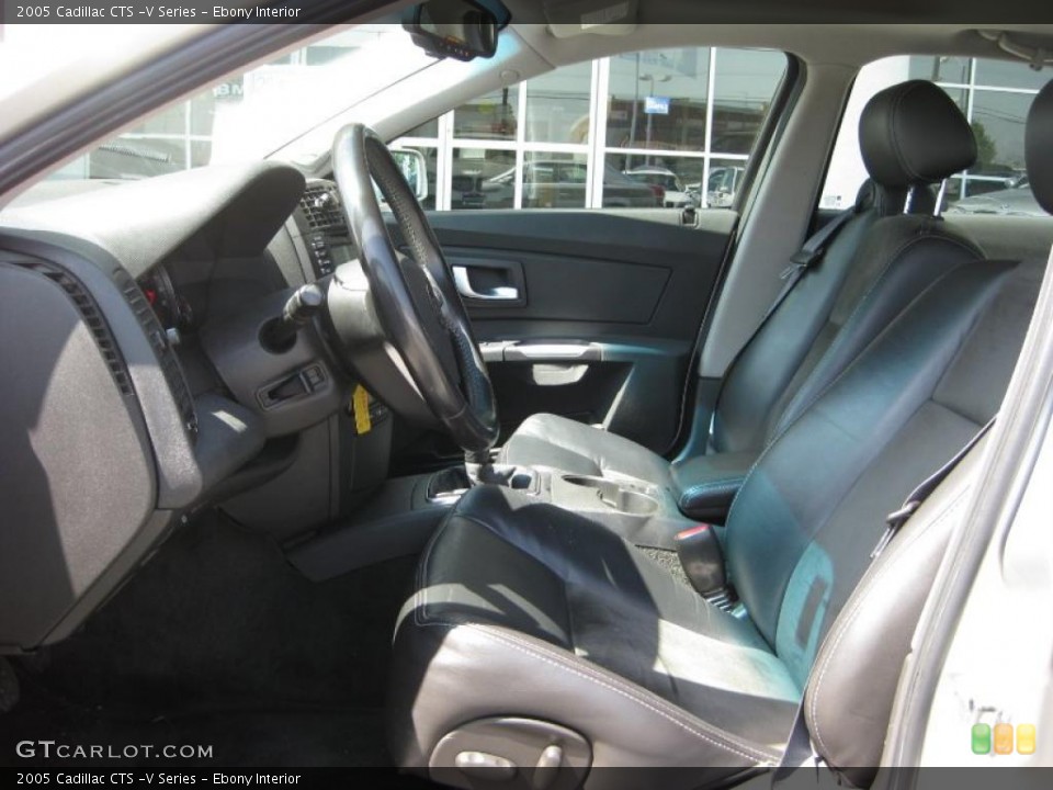 Ebony Interior Photo for the 2005 Cadillac CTS -V Series #38141670