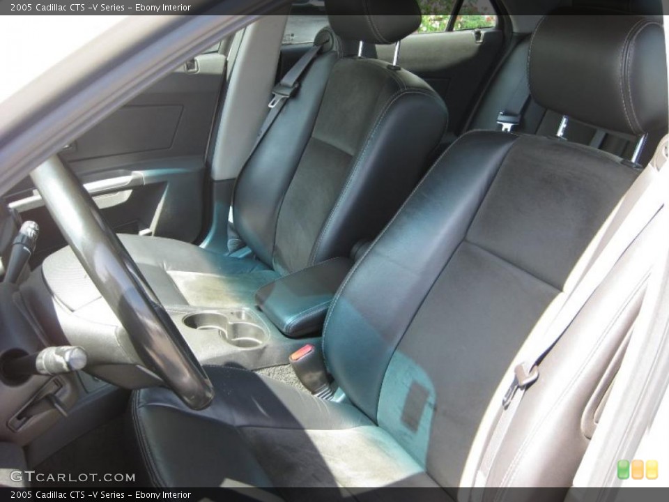 Ebony Interior Photo for the 2005 Cadillac CTS -V Series #38141694