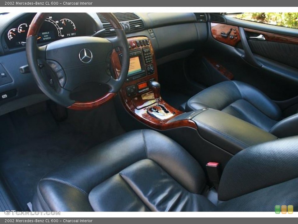 Charcoal Interior Photo for the 2002 Mercedes-Benz CL 600 #38141818