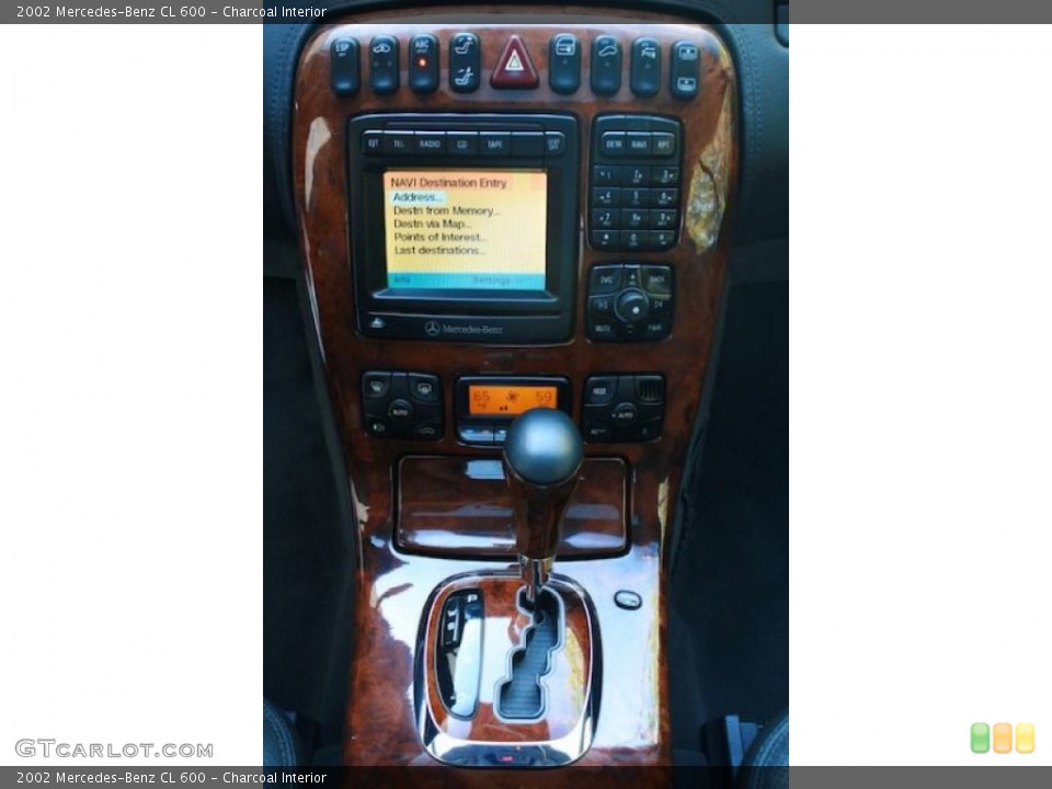 Charcoal Interior Transmission for the 2002 Mercedes-Benz CL 600 #38141858