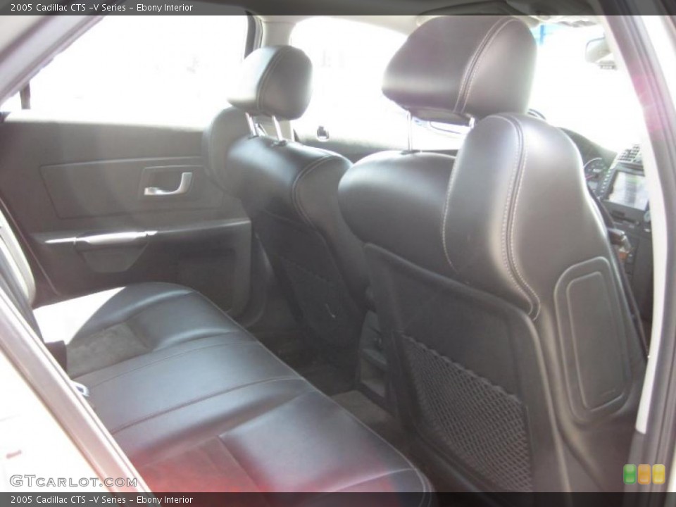 Ebony Interior Photo for the 2005 Cadillac CTS -V Series #38142090