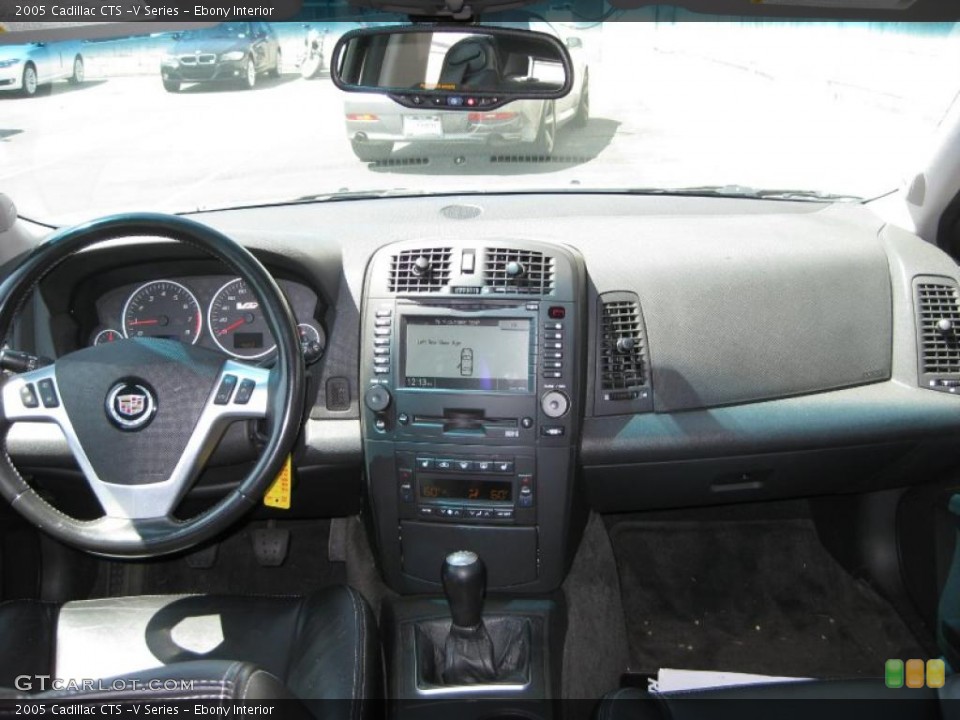 Ebony Interior Dashboard for the 2005 Cadillac CTS -V Series #38142274